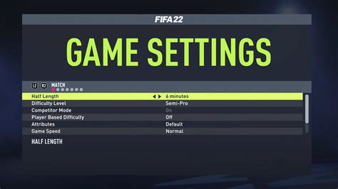 The option has value range of 0 to 100. . How to change weather on fifa 22